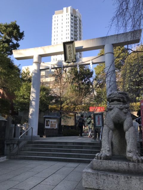 乃木神社で初詣