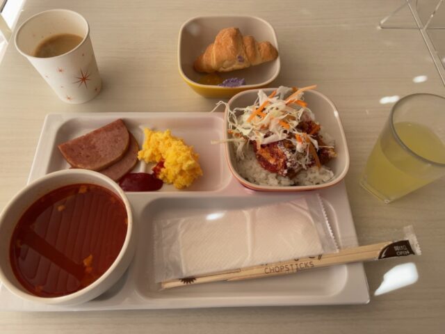ANA SFC修行 コンフォートイン那覇泊港　無料朝食
