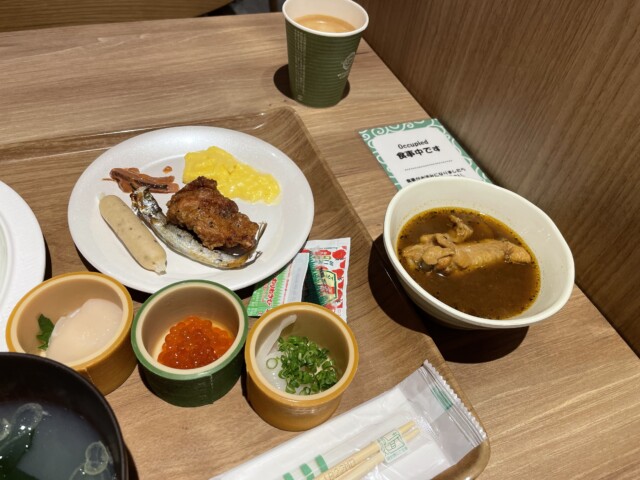 ANA SFC修行 2022 北海道 札幌 カラクサホテル 朝食