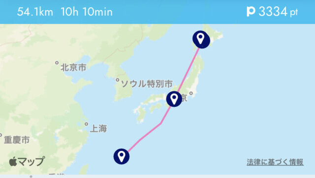 ANA SFC修行 Pocket 沖縄 北海道 日本縦断