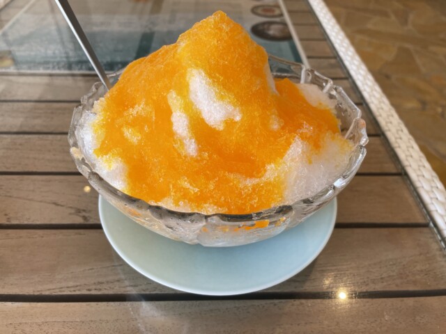 ANA SFC修行 2022 シギラビーチ マンゴーかき氷