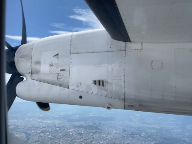 ANA SFC修行 2022 伊丹空港 プロペラ機