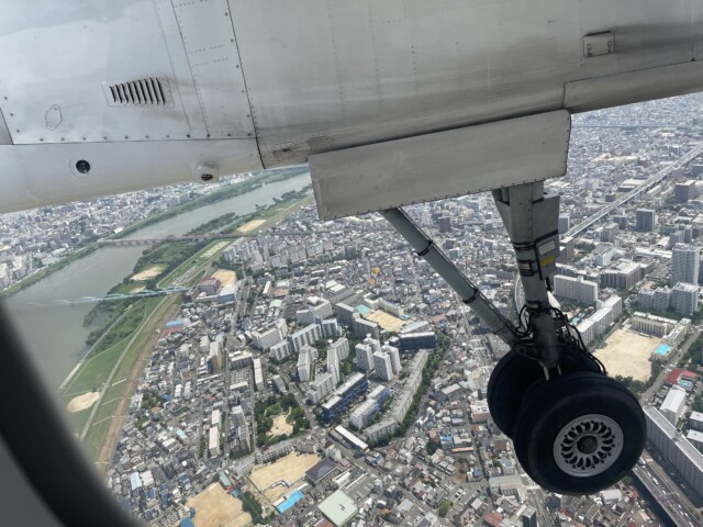 ANA SFC修行 2022 伊丹空港 プロペラ機