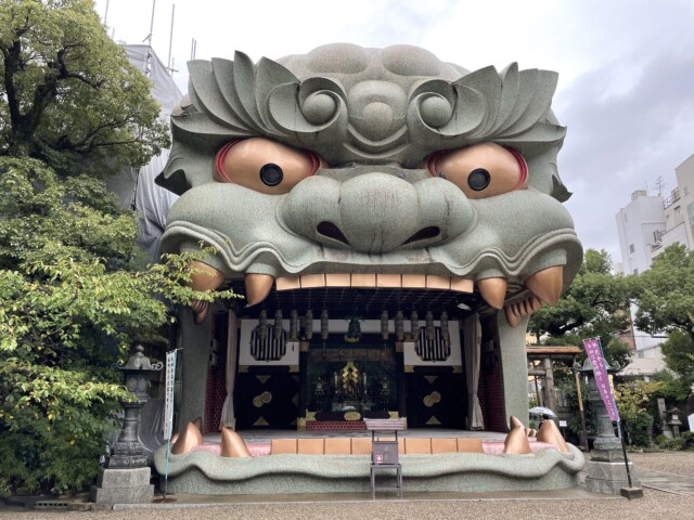ANA SFC修行 2022 八阪神社 大鬼 獅子殿